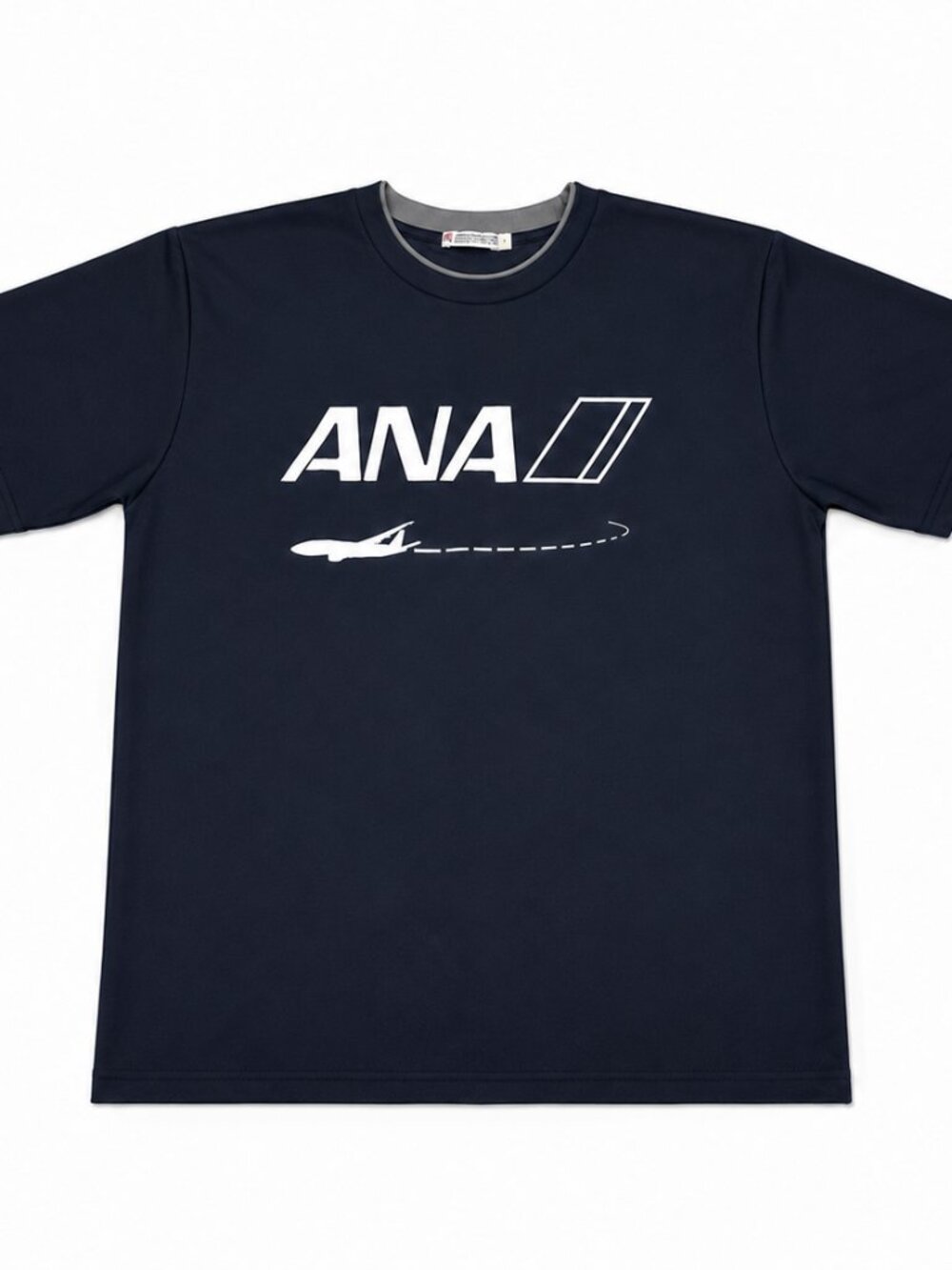 Uniqlo Ana Air Japanese Airline Navy Short-Sleeve Lounge Shirt